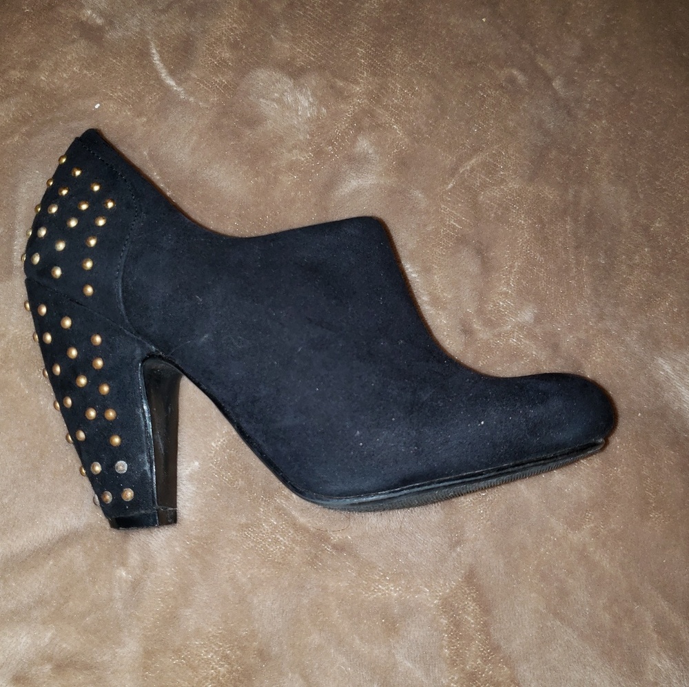 Super cute studded ankle booties